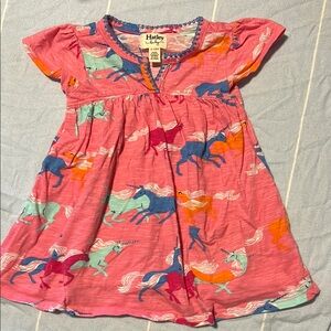 Hatley Pink Unicorn Kids Casual Dress